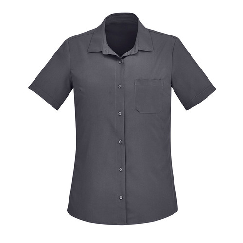 WORKWEAR, SAFETY & CORPORATE CLOTHING SPECIALISTS Florence Womens Plain Short Sleeve Shirt