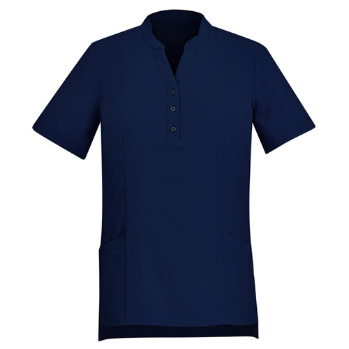 WORKWEAR, SAFETY & CORPORATE CLOTHING SPECIALISTS Florence Womens Plain Short Sleeve Tunic 