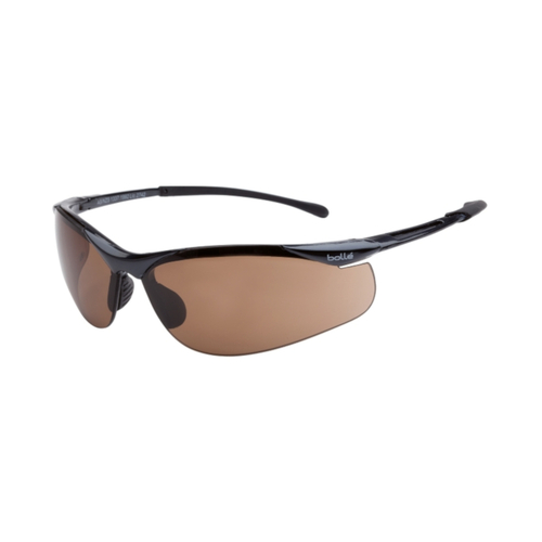 WORKWEAR, SAFETY & CORPORATE CLOTHING SPECIALISTS CONTOUR Dark Gun Frame PLATINUM AS/AF Bronze Lens - Spectacles