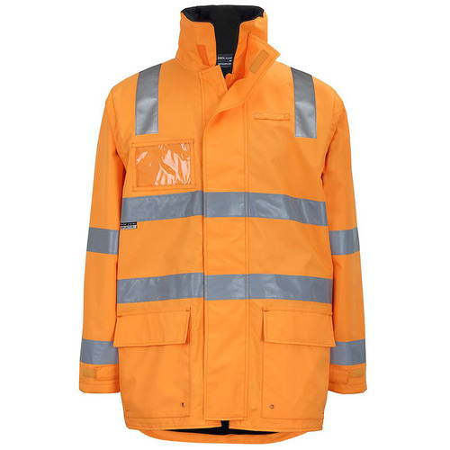 WORKWEAR, SAFETY & CORPORATE CLOTHING SPECIALISTS - JB's Aust. Rail D+N Zip Off Sleeve L/Line Jacket