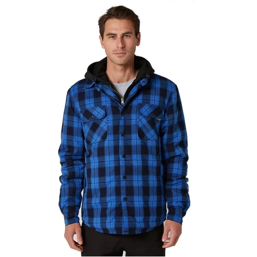 WORKWEAR, SAFETY & CORPORATE CLOTHING SPECIALISTS QUILTED MENS FLANNEL JACKET