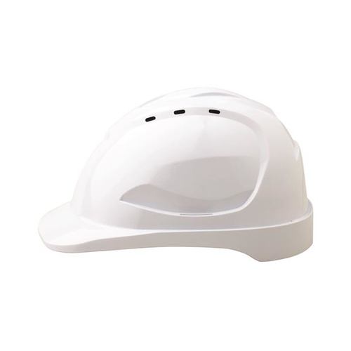WORKWEAR, SAFETY & CORPORATE CLOTHING SPECIALISTS V9 Hard Hat Vented Pushlock Harness - White