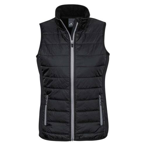 WORKWEAR, SAFETY & CORPORATE CLOTHING SPECIALISTS Stealth Ladies Vest (Inc Logo)