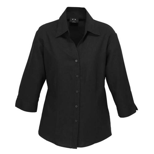 WORKWEAR, SAFETY & CORPORATE CLOTHING SPECIALISTS Oasis Ladies 3/4 Sleeve Shirt (Inc Logo)