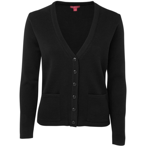 WORKWEAR, SAFETY & CORPORATE CLOTHING SPECIALISTS JB's LADIES KNITTED CARDIGAN (Inc Logo)