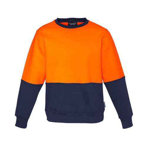 WORKWEAR, SAFETY & CORPORATE CLOTHING SPECIALISTS Unisex Hi Vis Crew Sweatshirt 