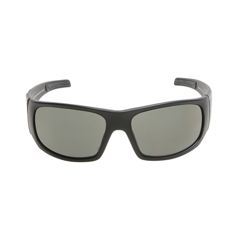 WORKWEAR, SAFETY & CORPORATE CLOTHING SPECIALISTS Ugly Fish - Tradie polarised safety glasses - Matt Black frame/smoke lens